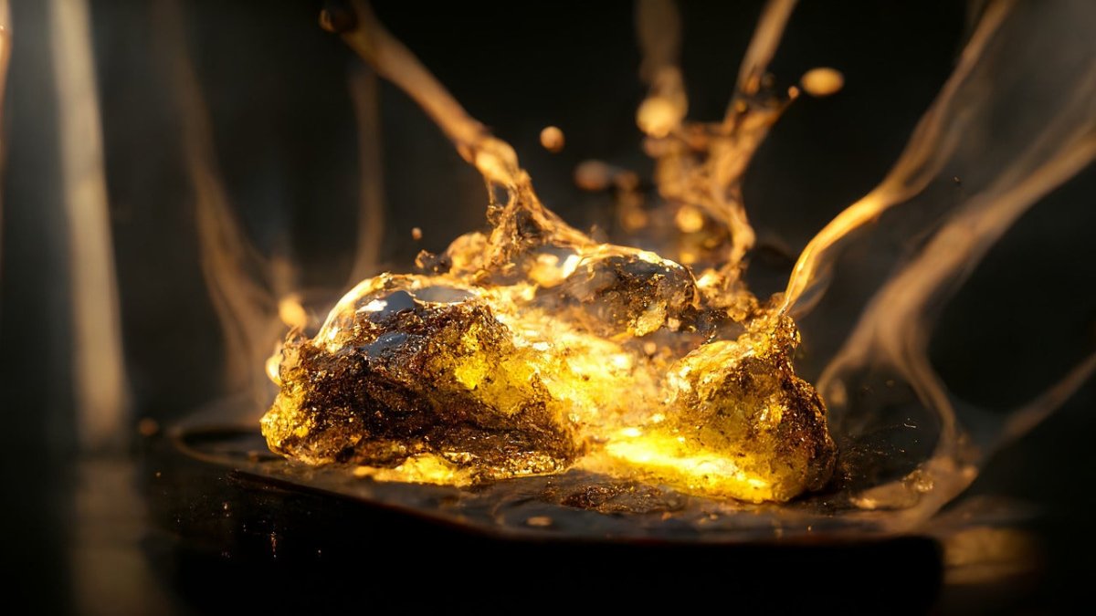 Mystische Wissenschaft Zur Herstellung Von Gold