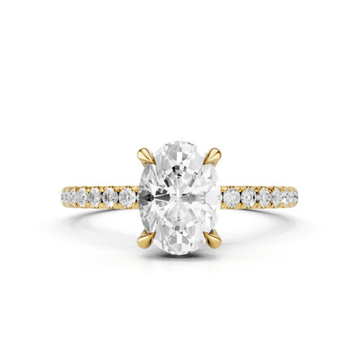 Dalia Oval Verlobungsring - AKSU Juwelier