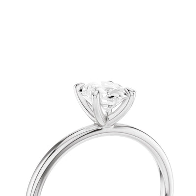 Kaia Oval Verlobungsring - AKSU Juwelier
