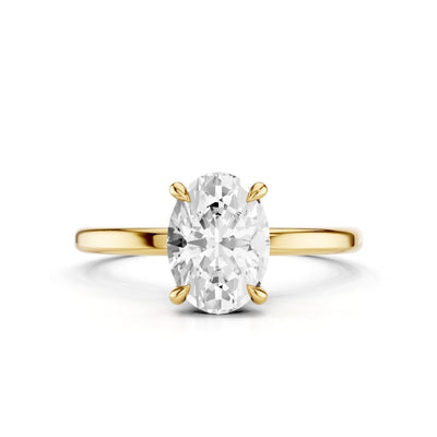 Kaia Oval Verlobungsring - AKSU Juwelier