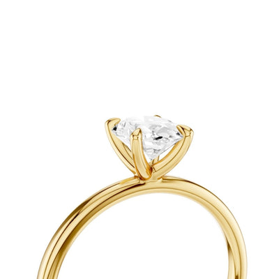 Kaia Oval Verlobungsring - AKSU Juwelier