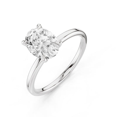 Kaia Oval Verlobungsring - AKSU Juwelier