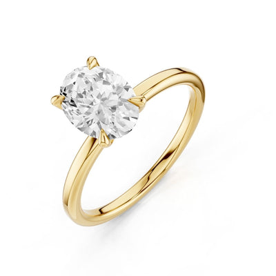 Kaia Oval Verlobungsring - AKSU Juwelier
