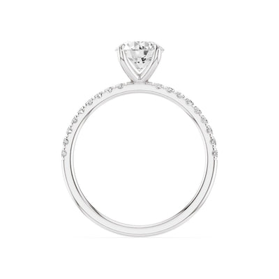 Luna Rund Verlobungsring - AKSU Juwelier