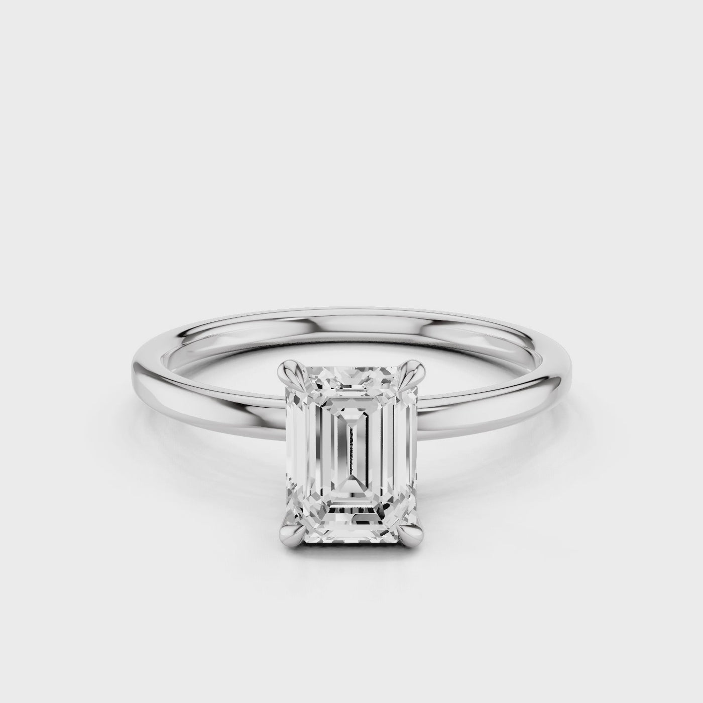 Celia Emerald Verlobungsring